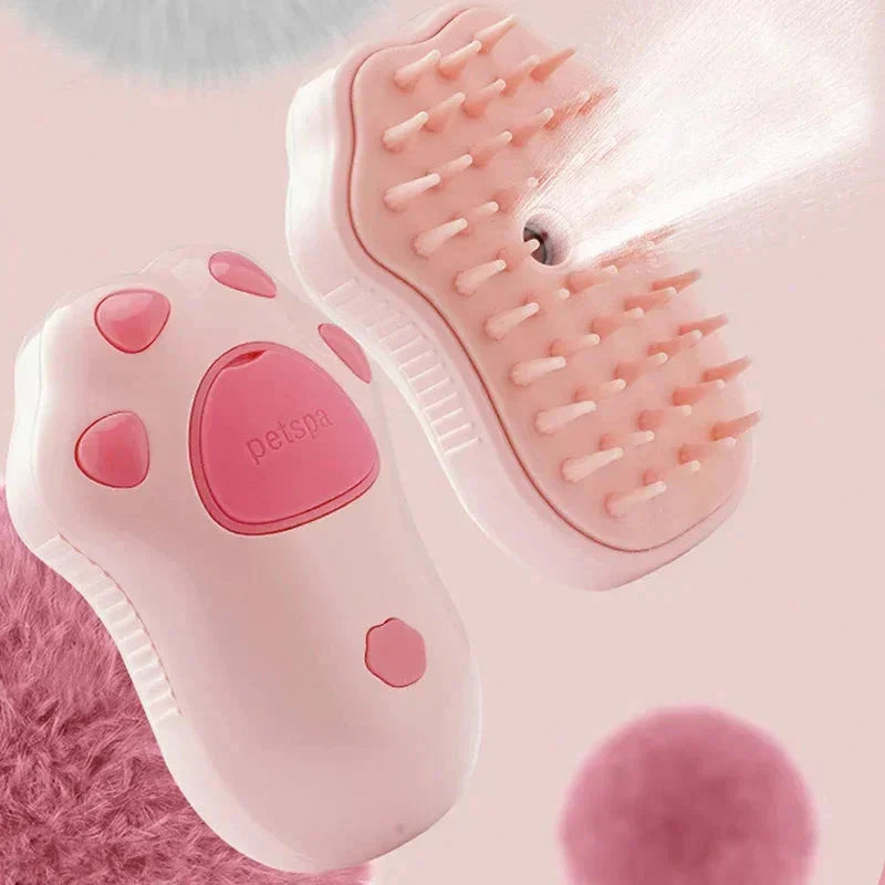 electric cat grooming brush