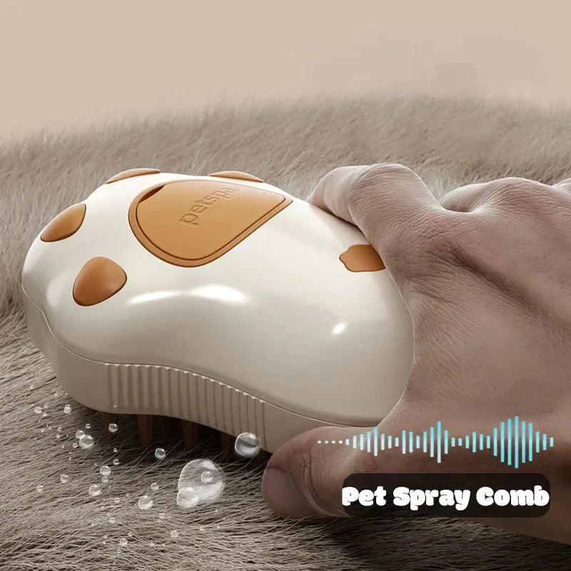 electric cat grooming brush